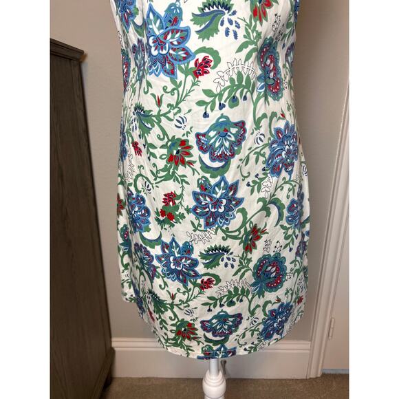 Joy & Co. | Paisley Floral Print Sheath Dress | Large - Picture 8 of 14